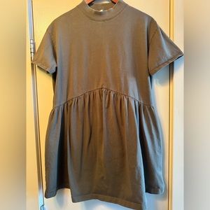 Roolee Boutique Olive Babydoll Mini Dress